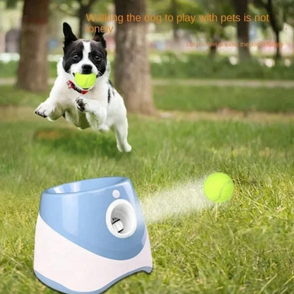 Automatic Dog Ball Launcher Rechargeable USB Interactive Fetch Toy