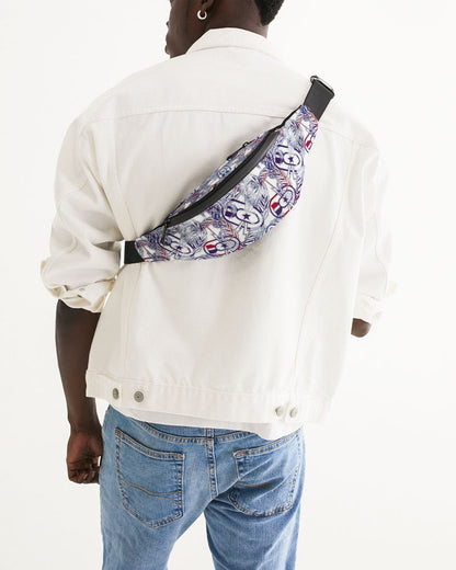 Print On Demand - Crossbody Sling Bag - "It's 5 o'clock Somewhere" (Red, White, & BOOM!)