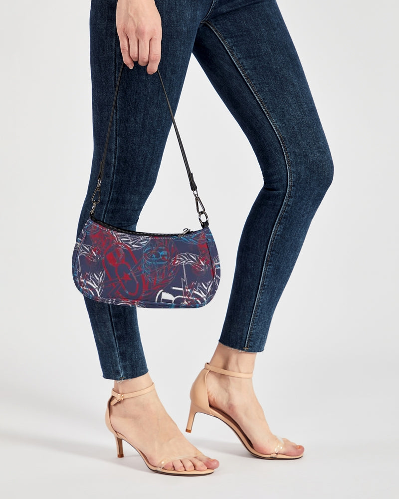 Print On Demand  - Petite Canvas Purse - "It's 5 o'clock Somewhere" (Red, White, & Blues)